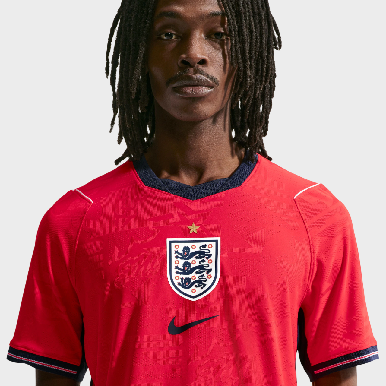 Camisa Inglaterra II 26/27 - Jogador Nike Masculina - Rosa