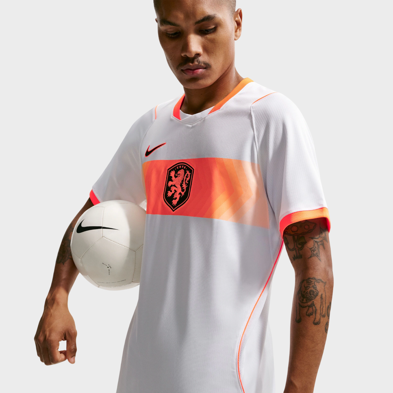 Camisa Holanda II 26/27 - Torcedor Nike Masculina - Branca
