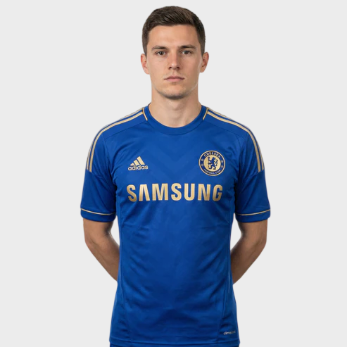 Camisa Chelsea I 2012/2013 Adidas - Azul - Retrô