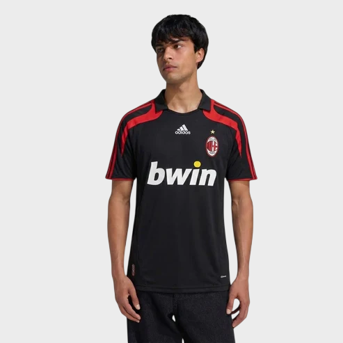 Camisa Milan III 2007/2008 Adidas Torcedor - Retrô